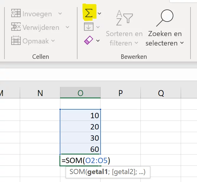 urenregistratie-optellen-Excel