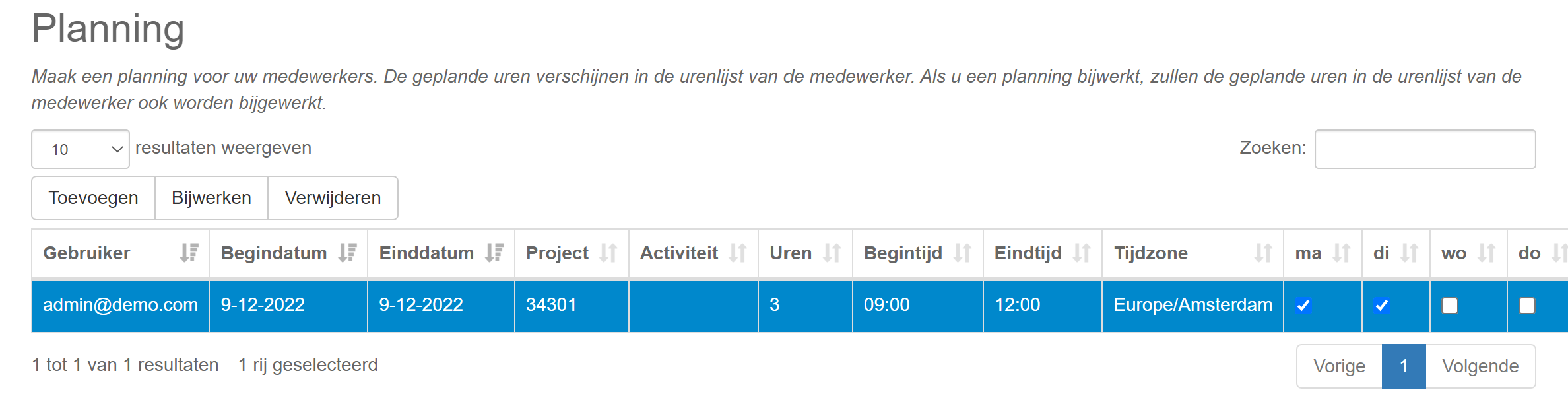 urenregistratie-personeel-planning
