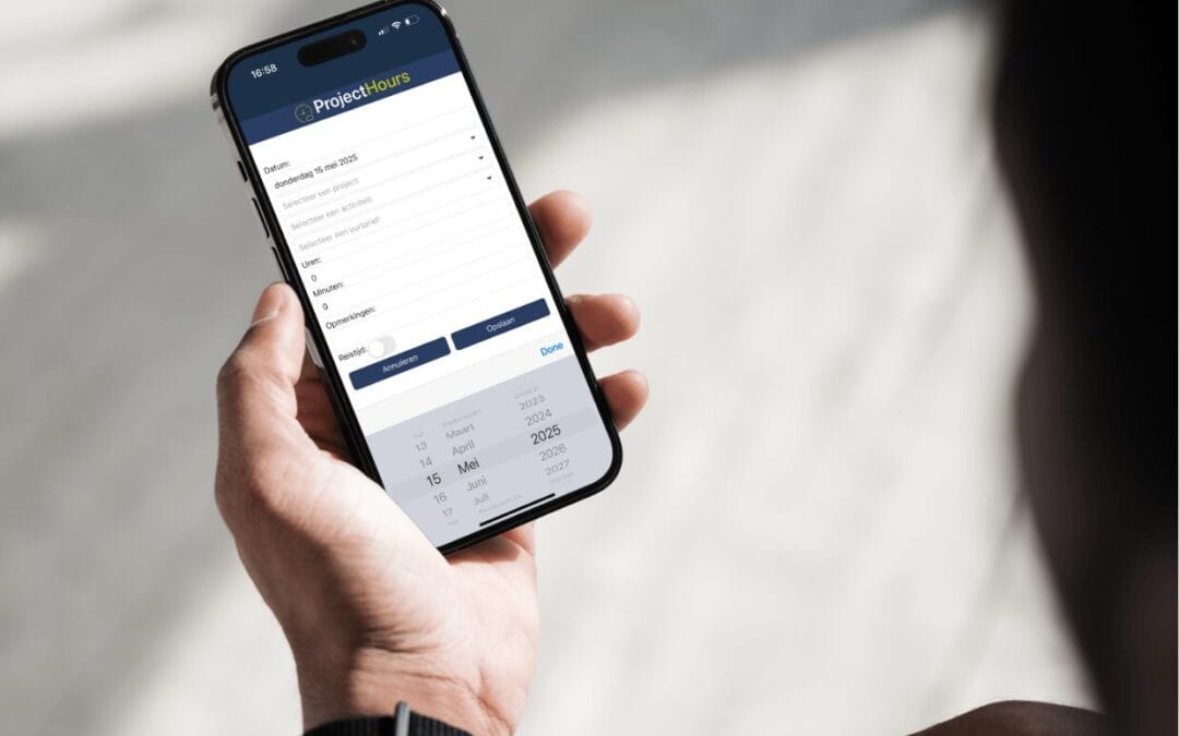 App urenregistratie bouw - Project Hours