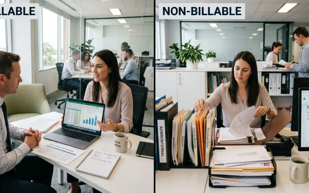 Non-billable uren verminderen en voorkomen